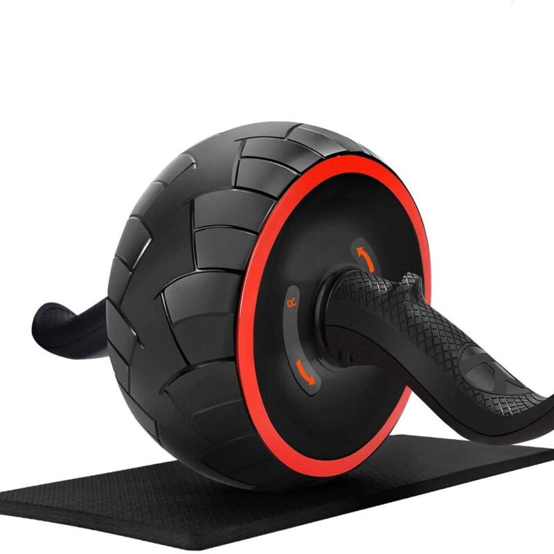 Ab Wheel Roller with Knee Pad Pro Fitness Equipment