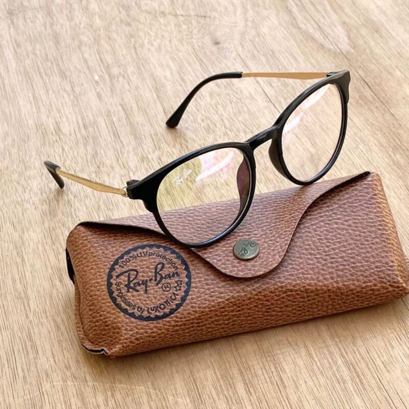 Timeless Vintage Retro Round Prescription Sunglasses - Unisex, Black & Brown Frames