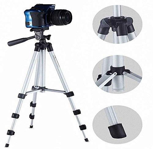 Universal Tripod with Mobile Phone Holder Mount & Carry Bag for All Smart Phones, Gopro, Cameras